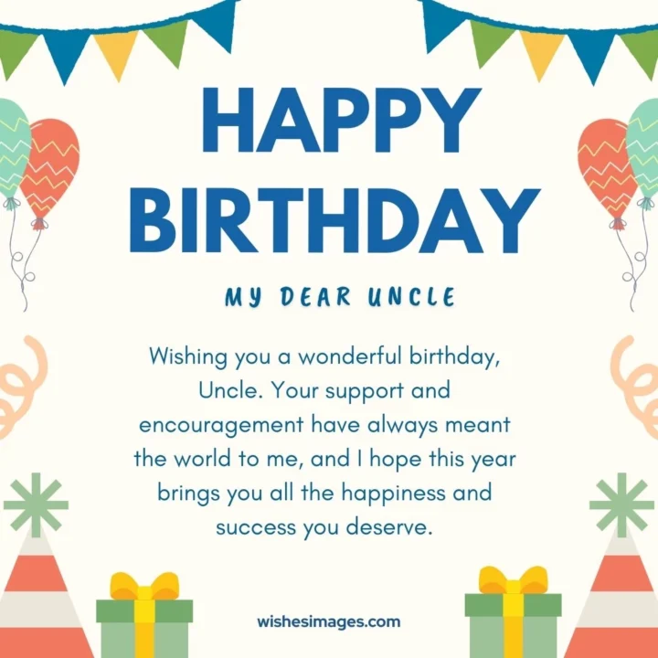 Simple Birthday Wishes for Uncle