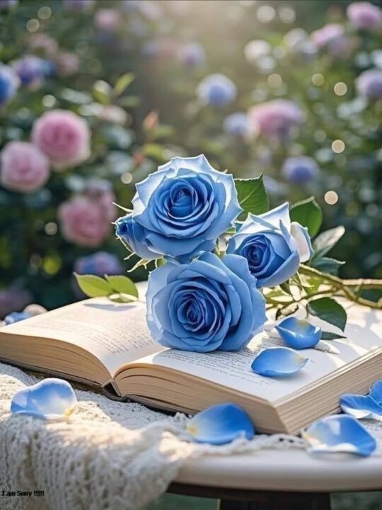 Stylish Blue DP for WhatsApp