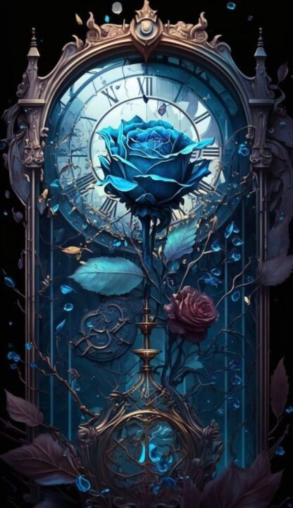 Stylish Blue DP for WhatsApp