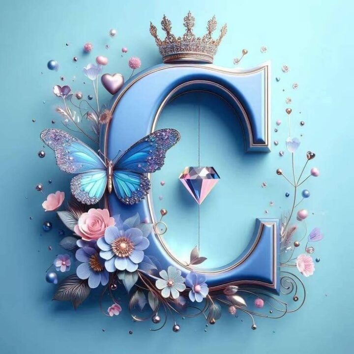 Beautiful C letter Dp images for Boy & Girls