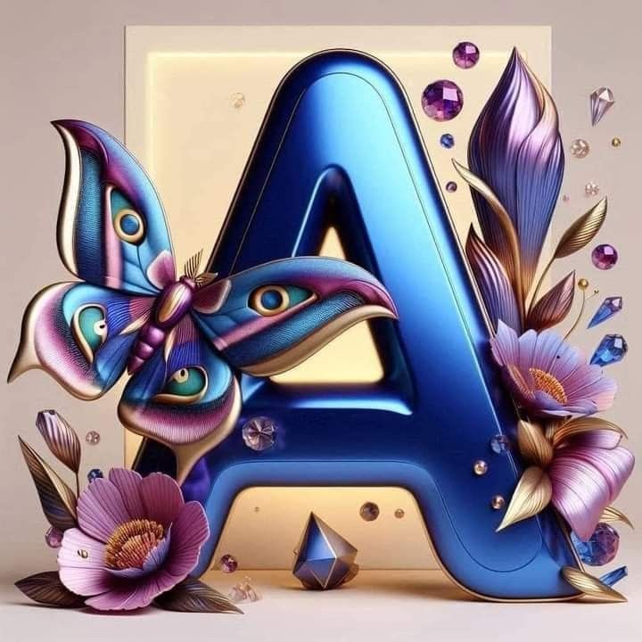 Cute A Alphabet DP for Girls