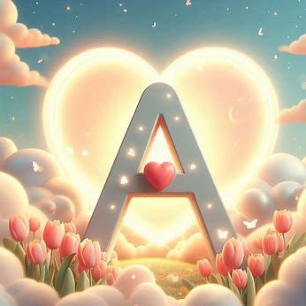 Cute A Alphabet DP for Girls