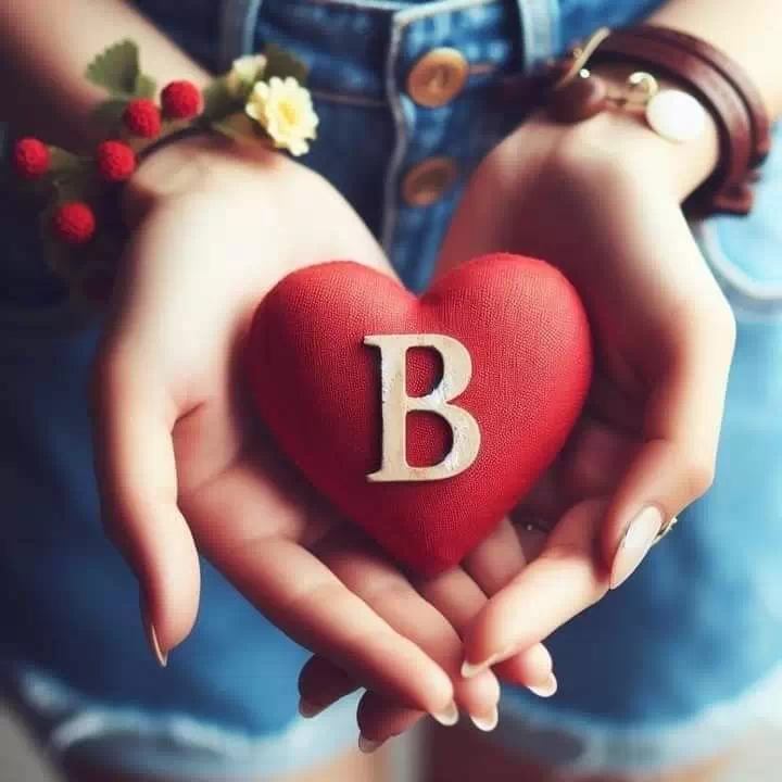 B letter DP for WhatsApp
