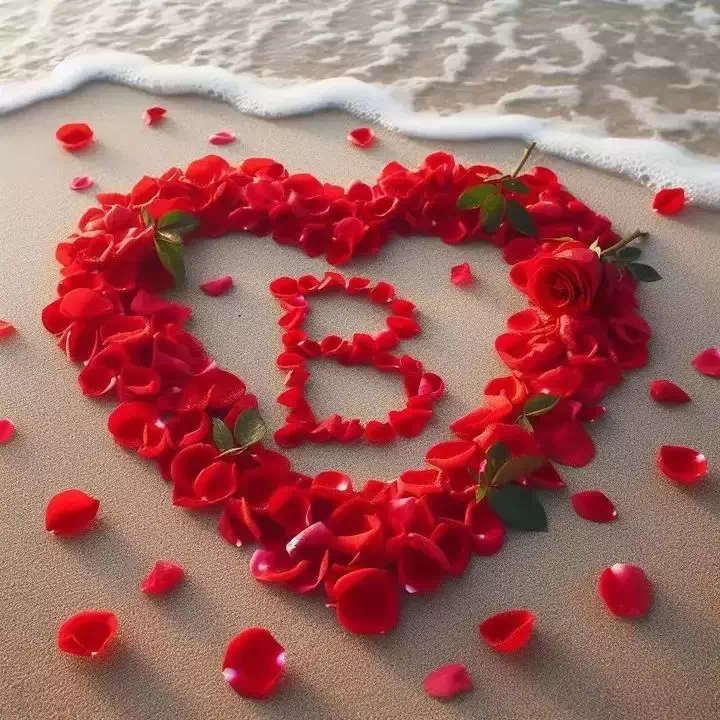 Stylish B letter DP for Instagram