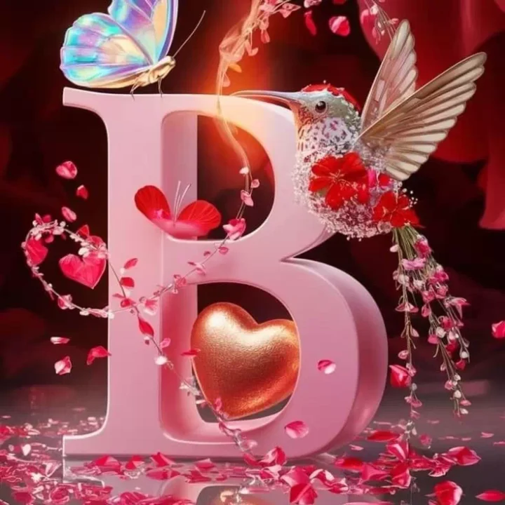B letter DP for WhatsApp
