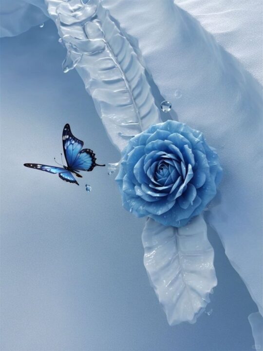 Cute Blue Dp images for Instagram