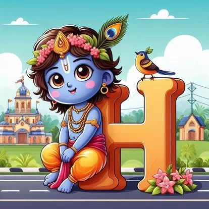 Stylish Devotional Letter Dp images for WhatsApp
