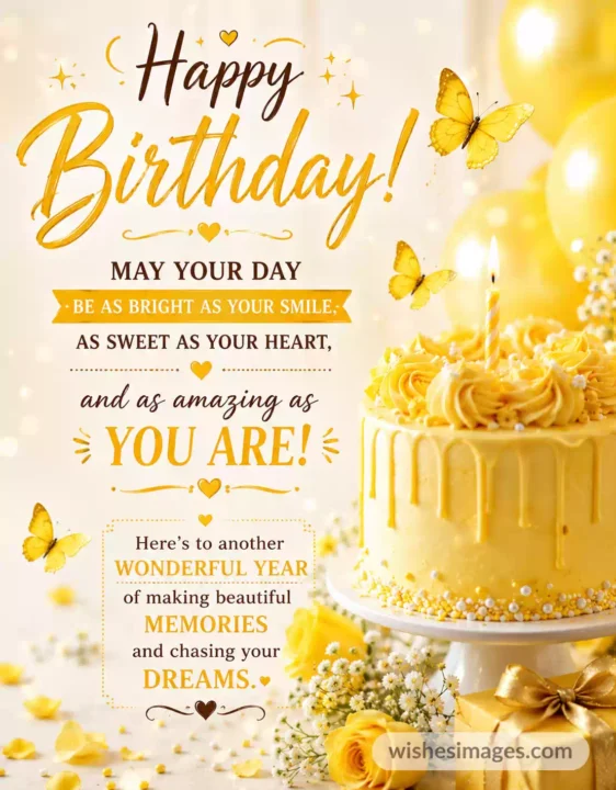 Elegant Happy Birthday Wishes Images