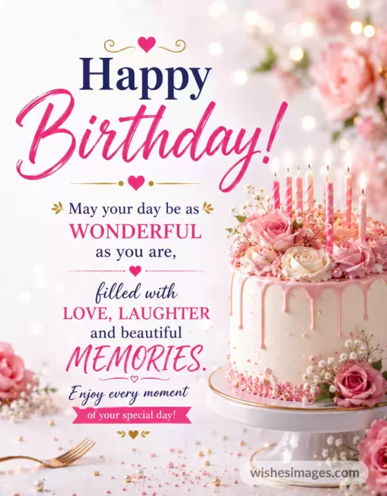 Elegant Happy Birthday Wishes Images
