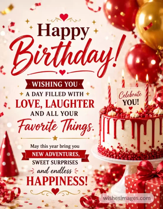 Elegant Happy Birthday Wishes Images