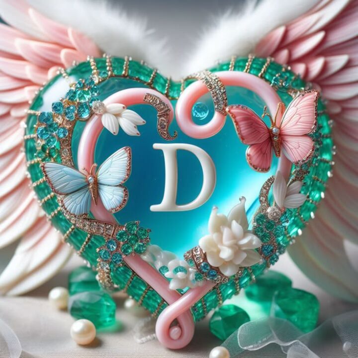 D Alphabet Profile Pictures
