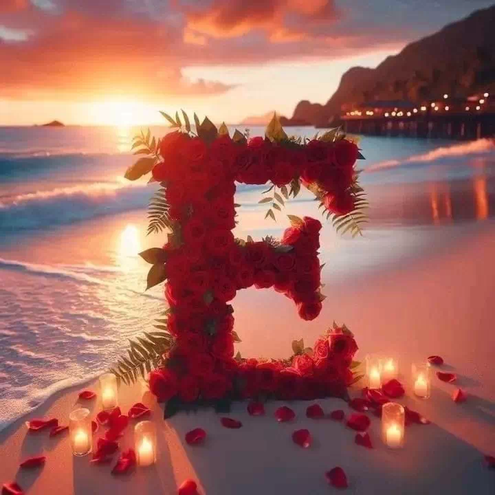 Beautiful E alphabet WhatsApp DP images