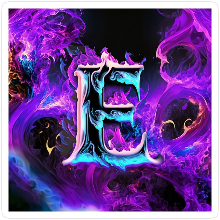 E Letter Profile Pictures for WhatsApp