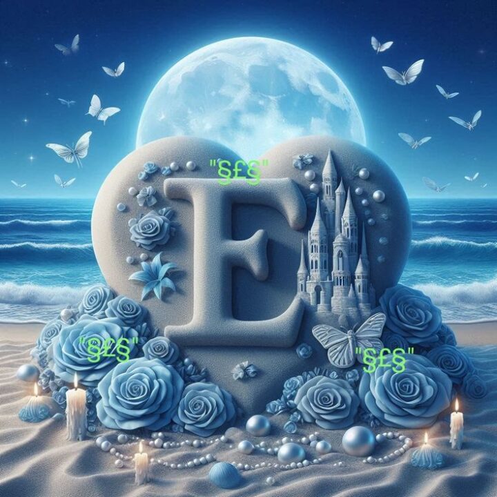 E Letter Profile Pictures for WhatsApp