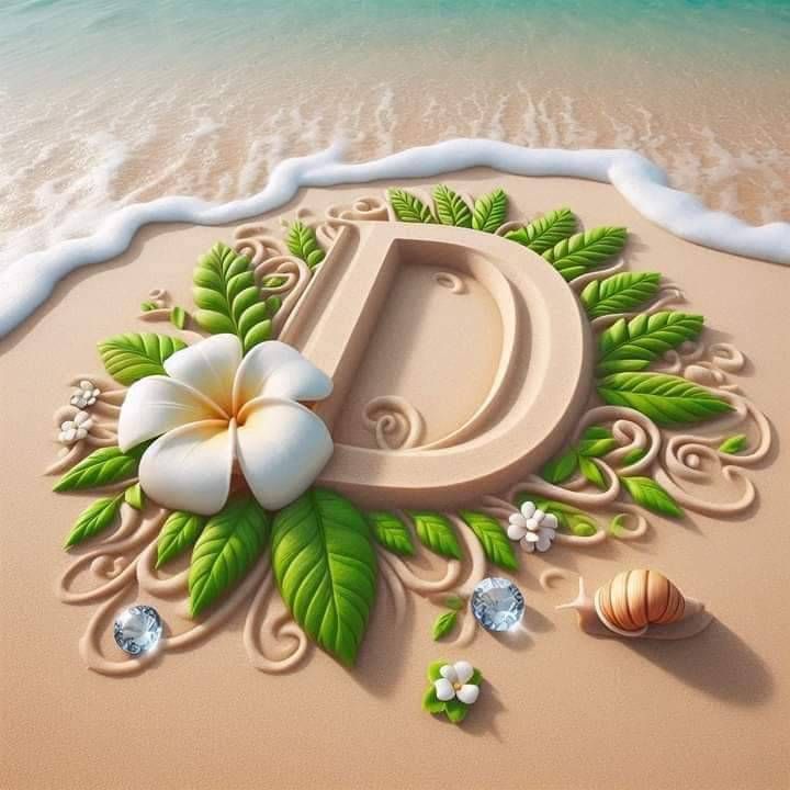 Facebook Alphabet D Letter DP Images