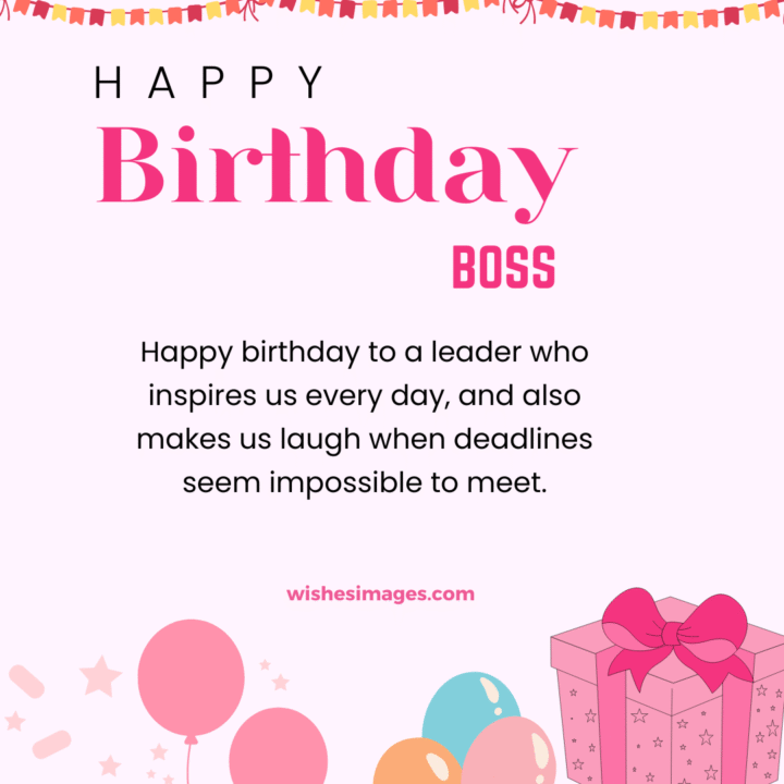 Funny Happy Birthday wishes for Boss