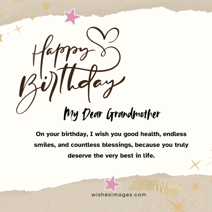 Funny Happy Birthday Wishes for Grandmother