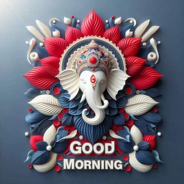 Lord Ganesh Good Morning Profile Pictures for Facebook