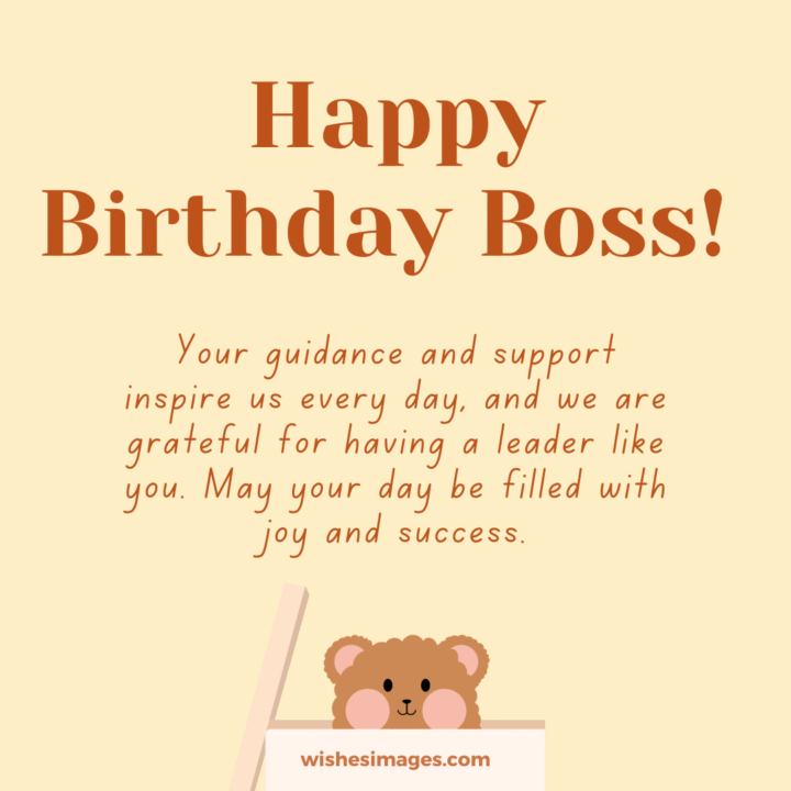 Happy Birthday Boss