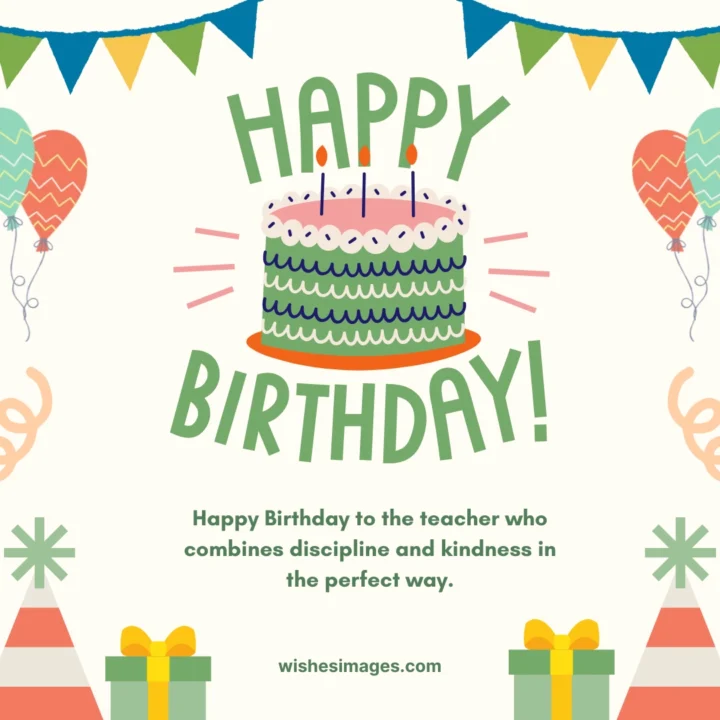 Happy Birthday Wishes for Male Teacher
