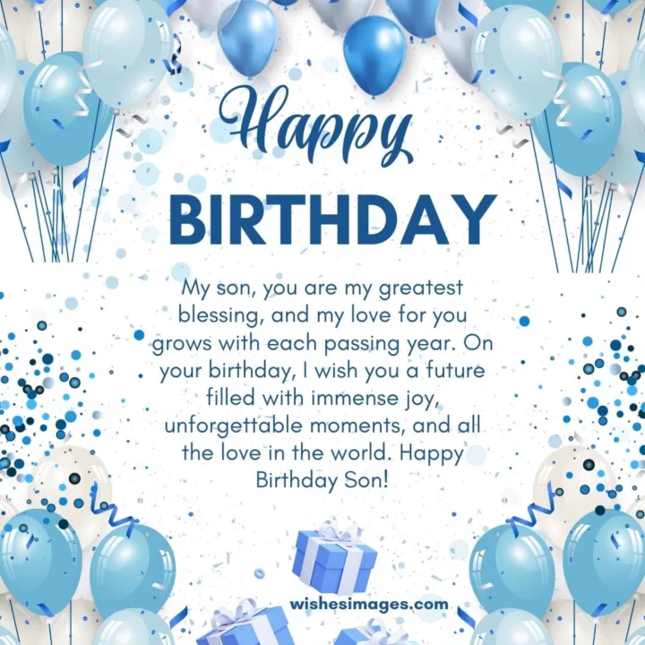 Heartfelt Happy Birthday Wishes for Son