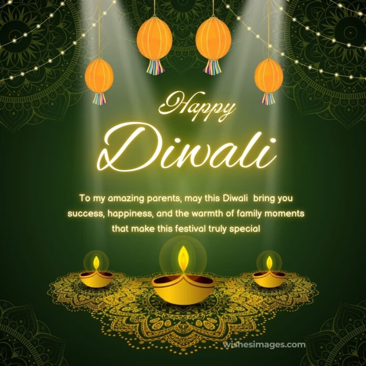 Happy Diwali Greetings for Family