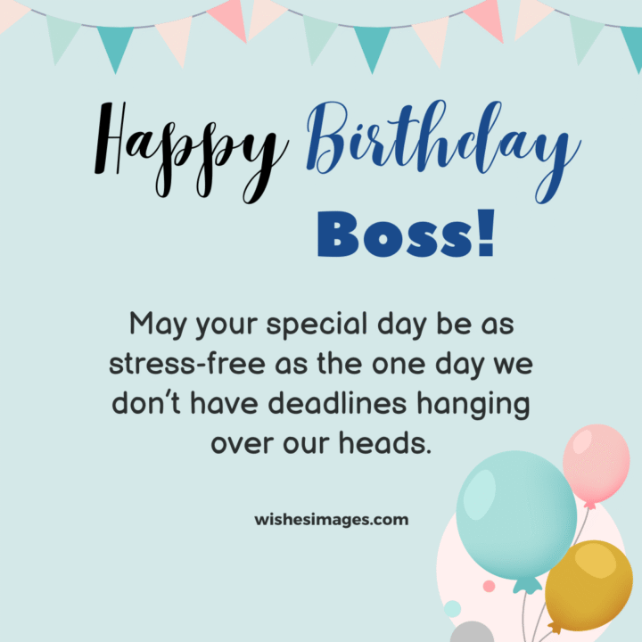 heartfelt birthday wishes for boss