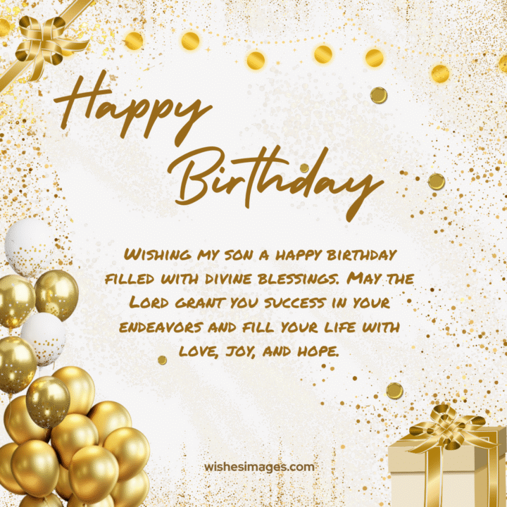 Happy Birthday Wishes for Son