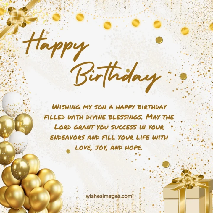 Happy Birthday Wishes for Son