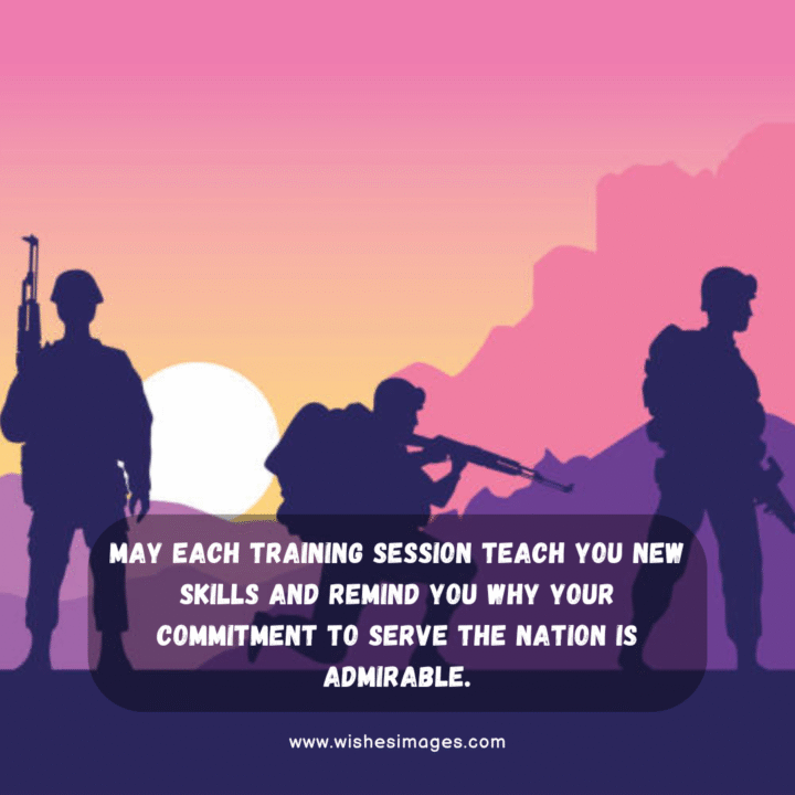 Inspirational words for joining military