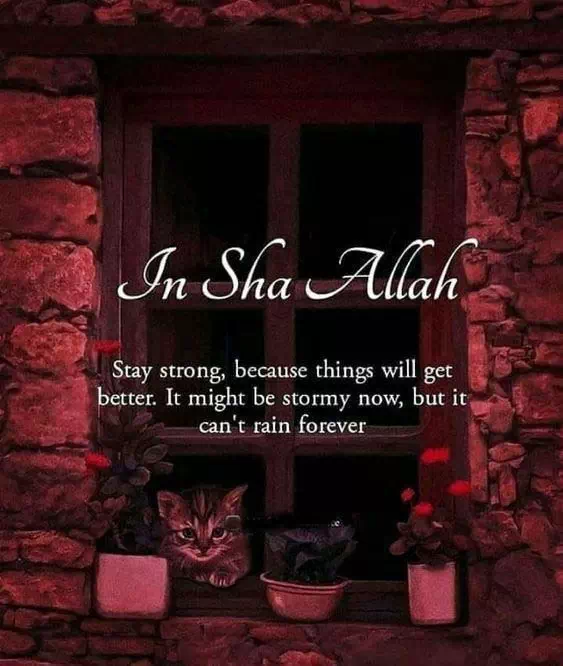 Muslim Girl Islamic DP with Hijab Quote