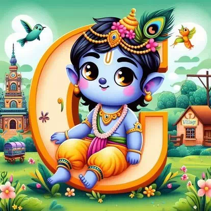 Stylish Devotional Letter Dp images for WhatsApp