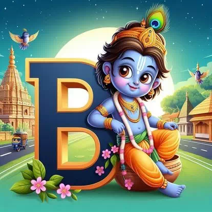 Stylish Devotional Letter Dp images for WhatsApp