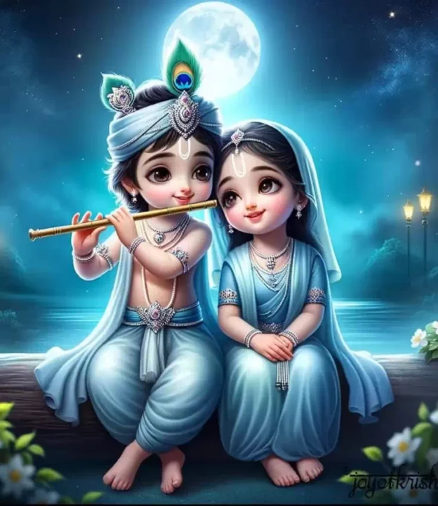 Radha Krishna Facebook Profile Picture