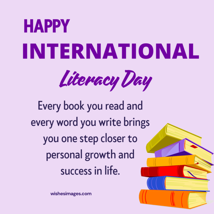 Motivational Literacy Day Messages