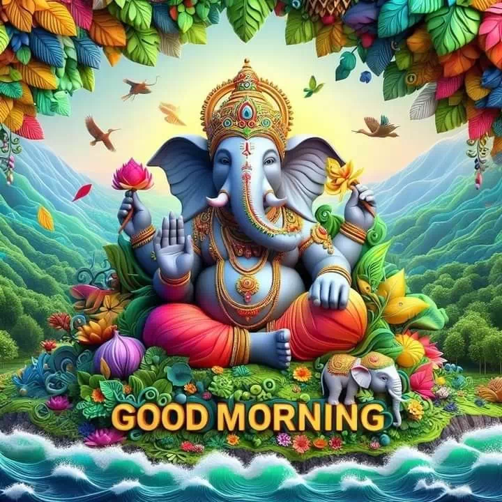 lord ganesh good morning images hd download
