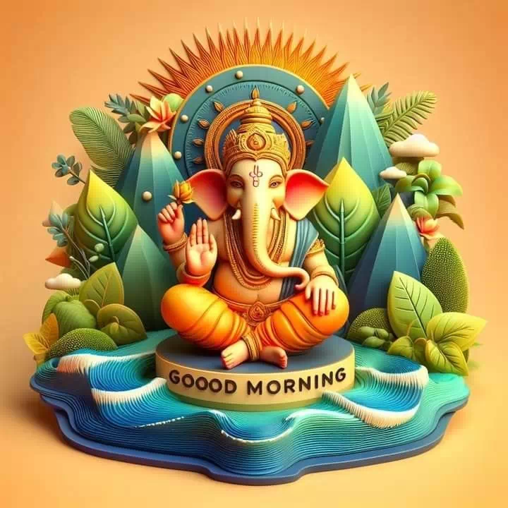 lord ganesh good morning images hd download
