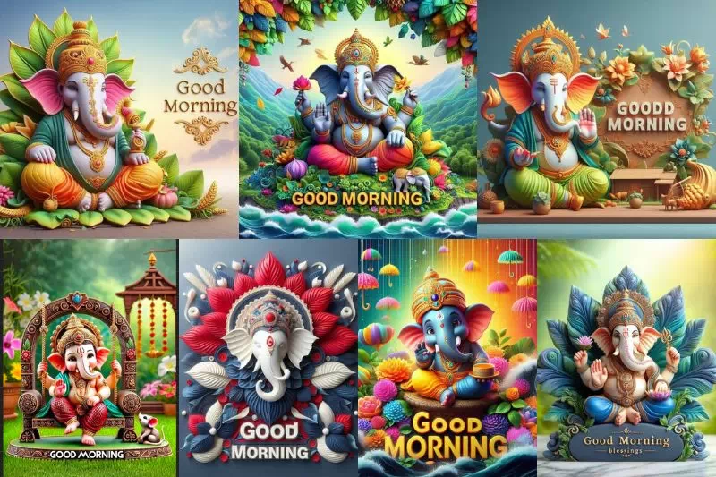 150+ Lord Ganesh Good Morning DP Images for WhatsApp & Facebook Profile Pictures