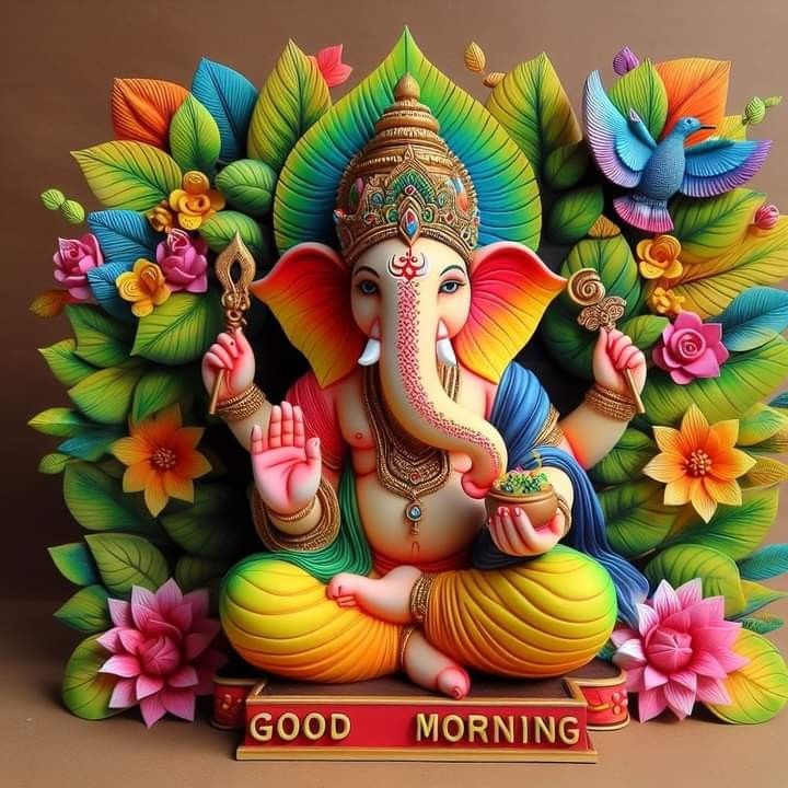 Ganesh Ji Good Morning Dp images
