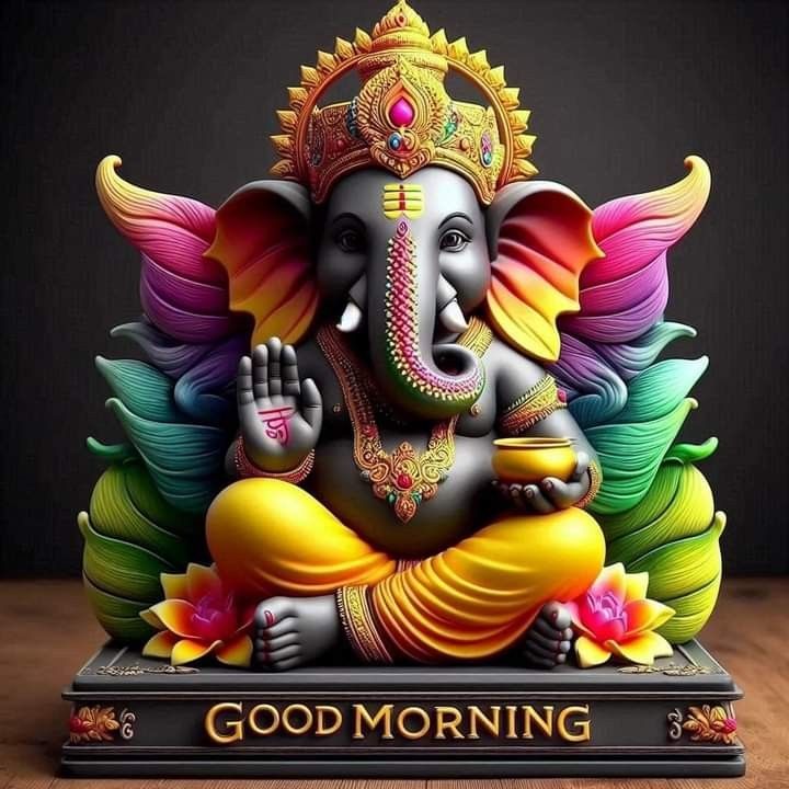 Ganesh Ji Good Morning Dp images
