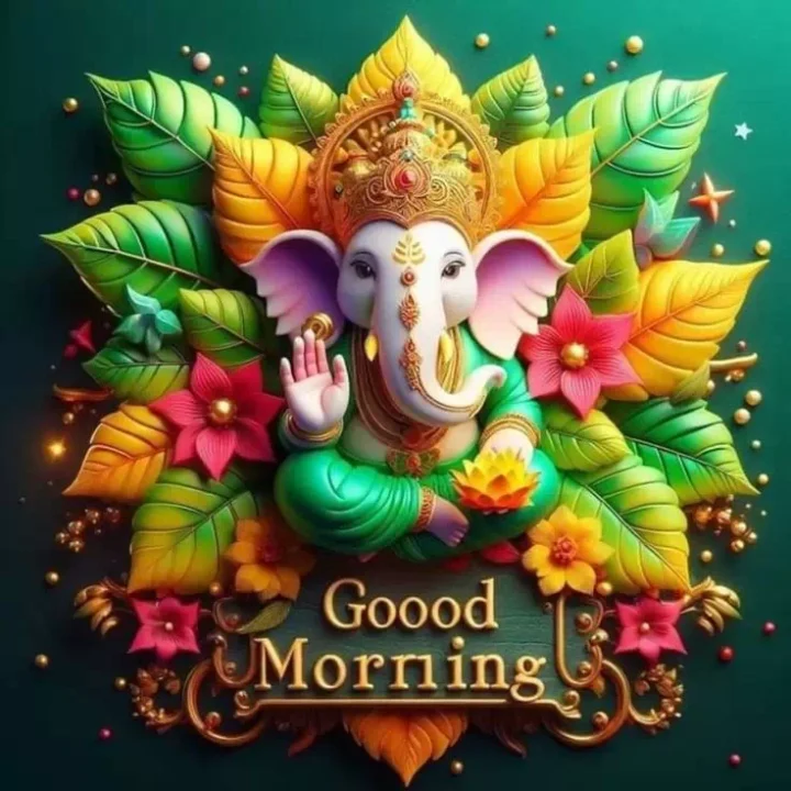 lord ganesh good morning images for profile pictures