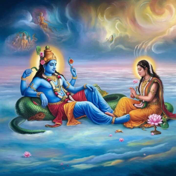 Lord Vishnu HD Images for DP