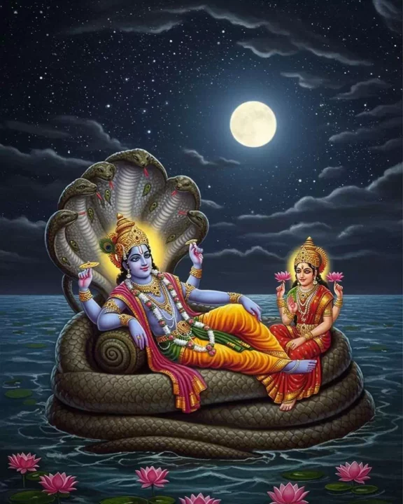 Cute Vishnu Bhagwan images for WhatsApp Profile