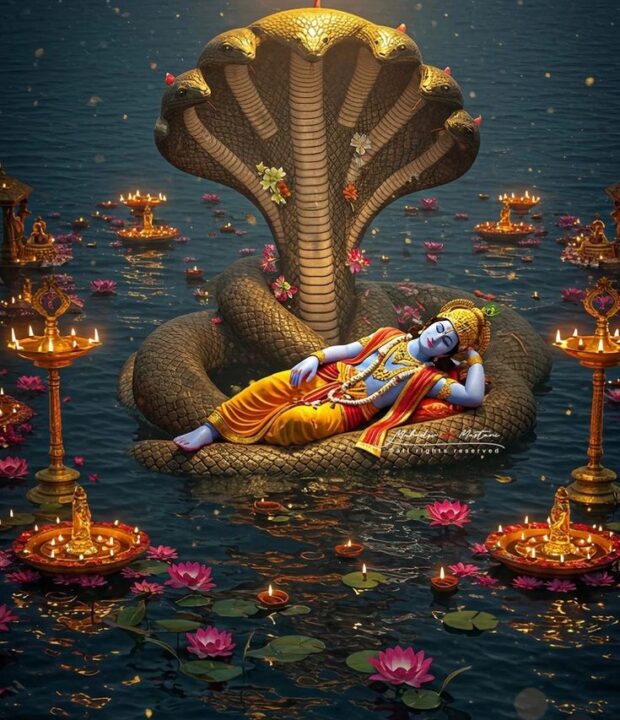 Lord Vishnu HD Images for DP