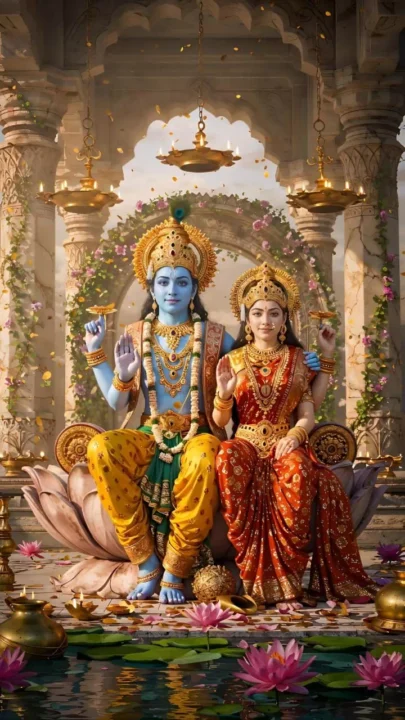 Lord Vishnu profile picture for Instagram