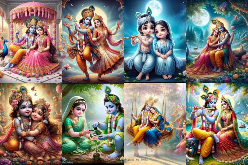 200+ Beautiful Radha Krishna DP Images for WhatsApp & Instagram