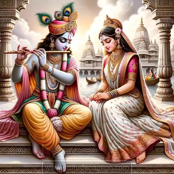 Beautiful Radha Krishna Profile Picture