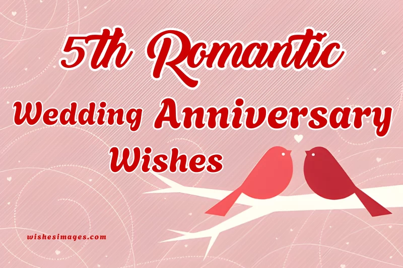 350+ Romantic 5th Wedding Anniversary Wishes for Your Spouse