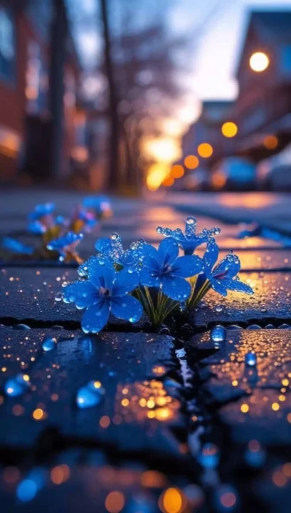 Beautiful Blue DP for Facebook Profile