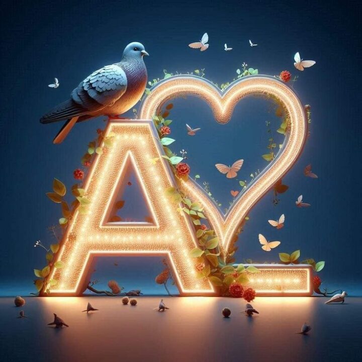 A Alphabet Letter DP